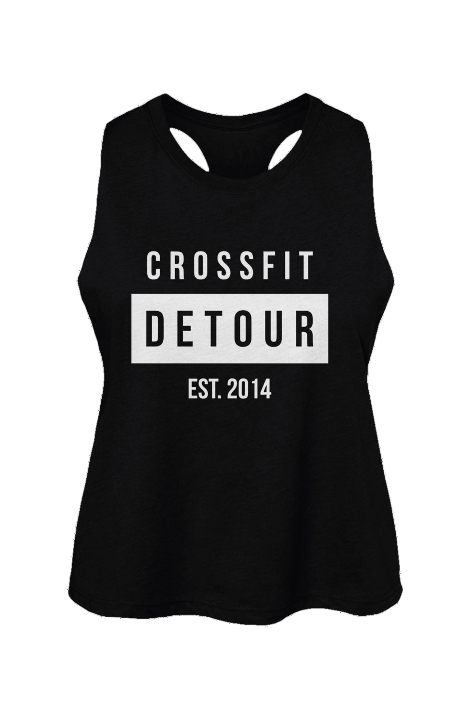 Women's Racerback Cropped Tank