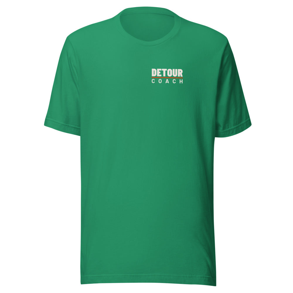 Coach Back-Hit Tee in Kelly, front