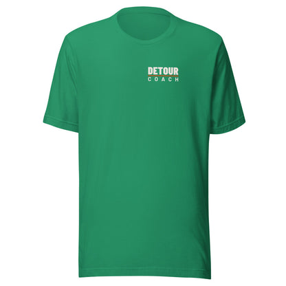 Coach Back-Hit Tee in Kelly, front