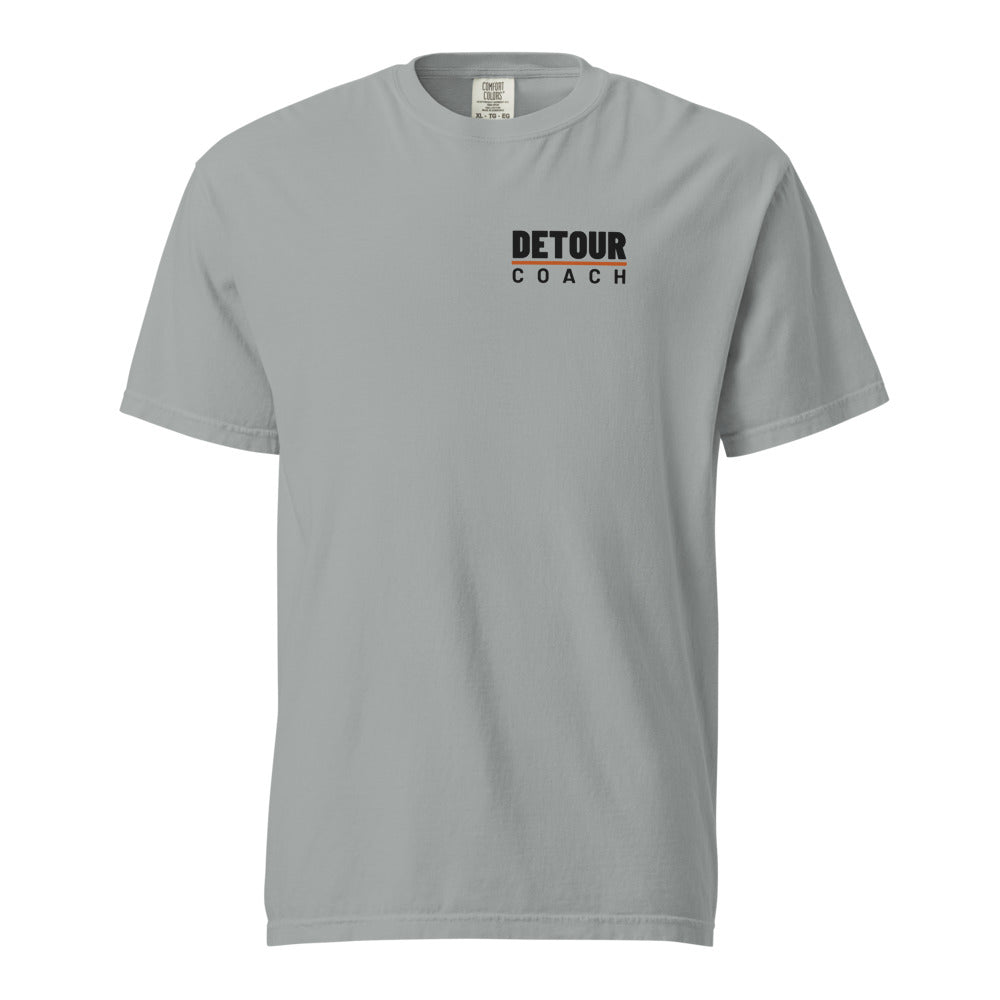 Coach Heavyweight Tee in Granite, front
