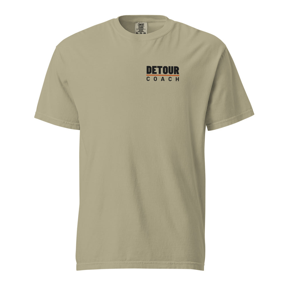 Coach Heavyweight Tee in Khaki, front