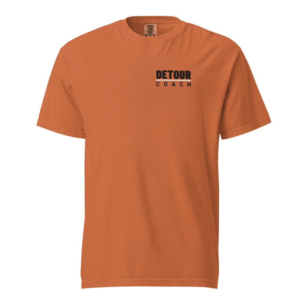 Coach Heavyweight Tee in Yam, front