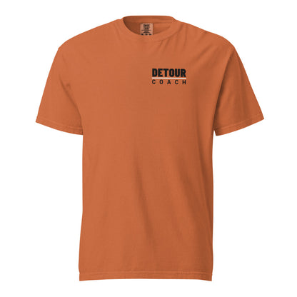 Coach Heavyweight Tee in Yam, front