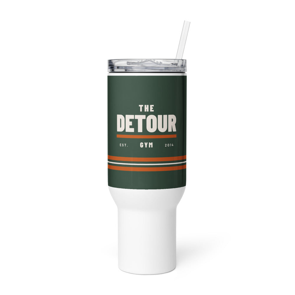 Detour 40 oz Handled Tumbler in Forest, front