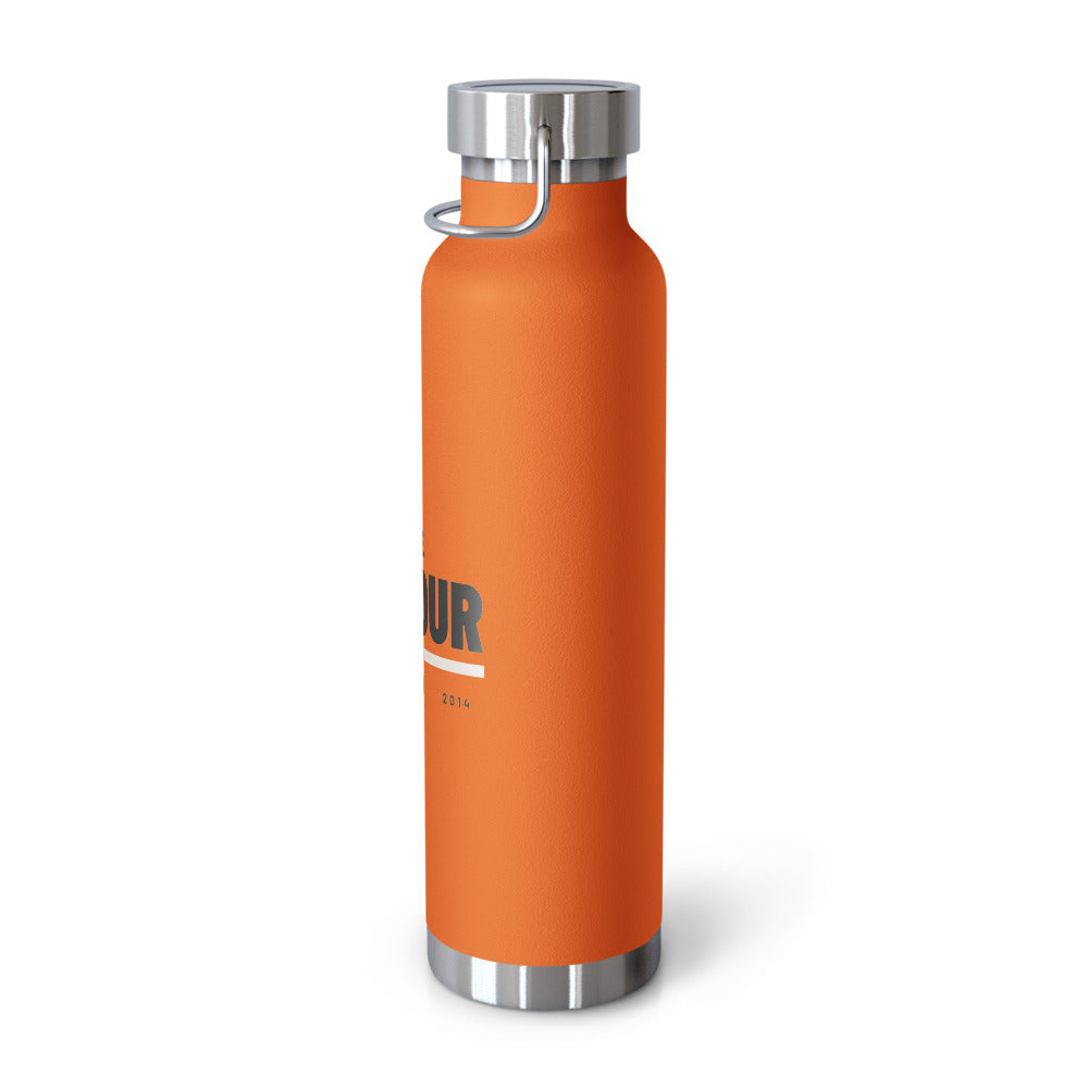 Detour Insulated Copper-Lined Bottle 22 oz in Orange, right