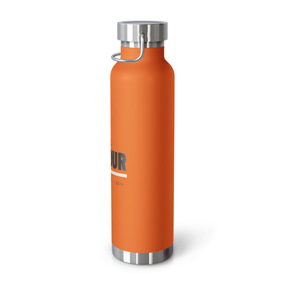 Detour Insulated Copper-Lined Bottle 22 oz in Orange, right