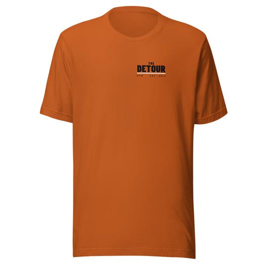 Detour Blaze Tee in Autumn, front