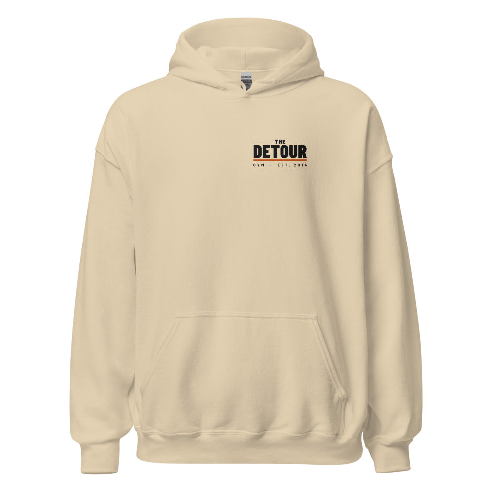 Detour Blaze Hoodie in Sand, front