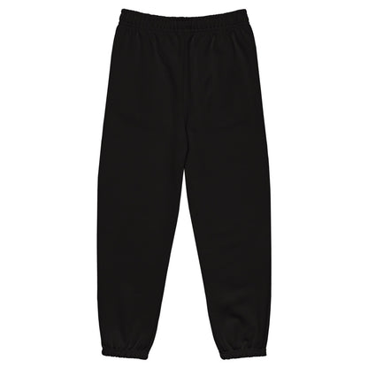 Foundation Straight-Leg Sweatpants — back mockup, BC 4737 Black