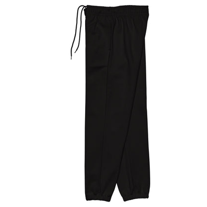 Foundation Straight-Leg Sweatpants — left mockup, BC 4737 Black