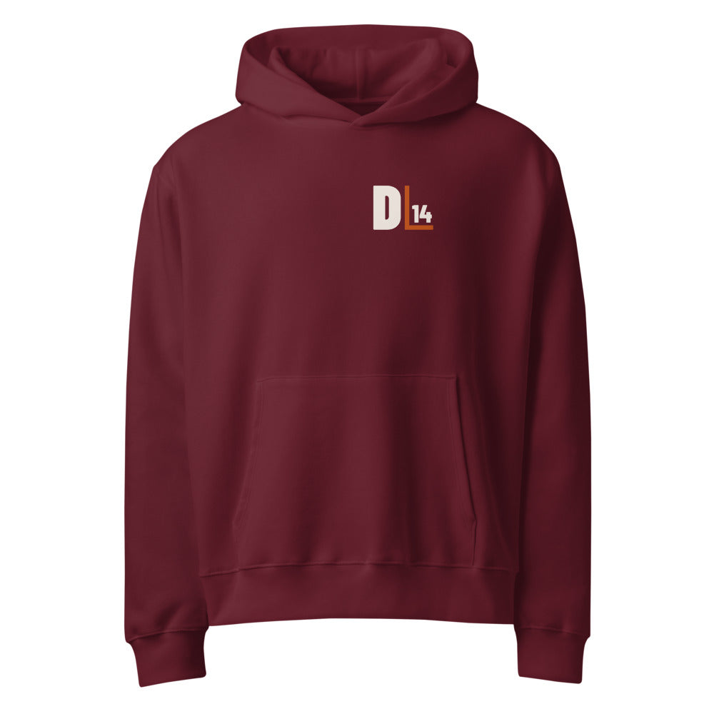 Stack Heavyweight Hoodie: Maroon: front