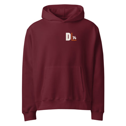Stack Heavyweight Hoodie: Maroon: front