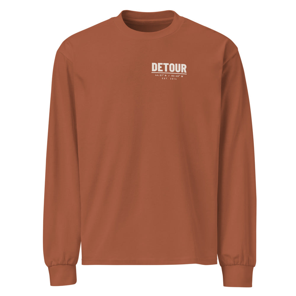 Coordinates Heavyweight Long Sleeve: Clay: front