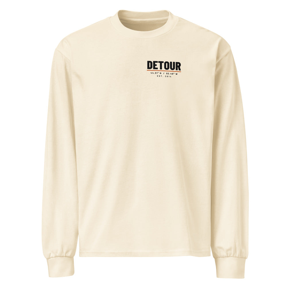 Coordinates Heavyweight Long Sleeve: Ecru: front