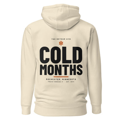 Cold Months Hoodie: Bone: front