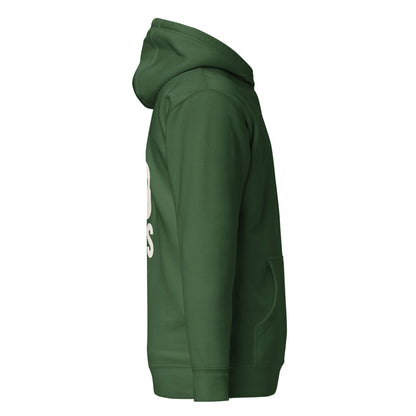 Cold Months Hoodie: Forest Green: right side