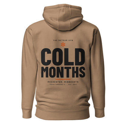 Cold Months Hoodie: Latte: front