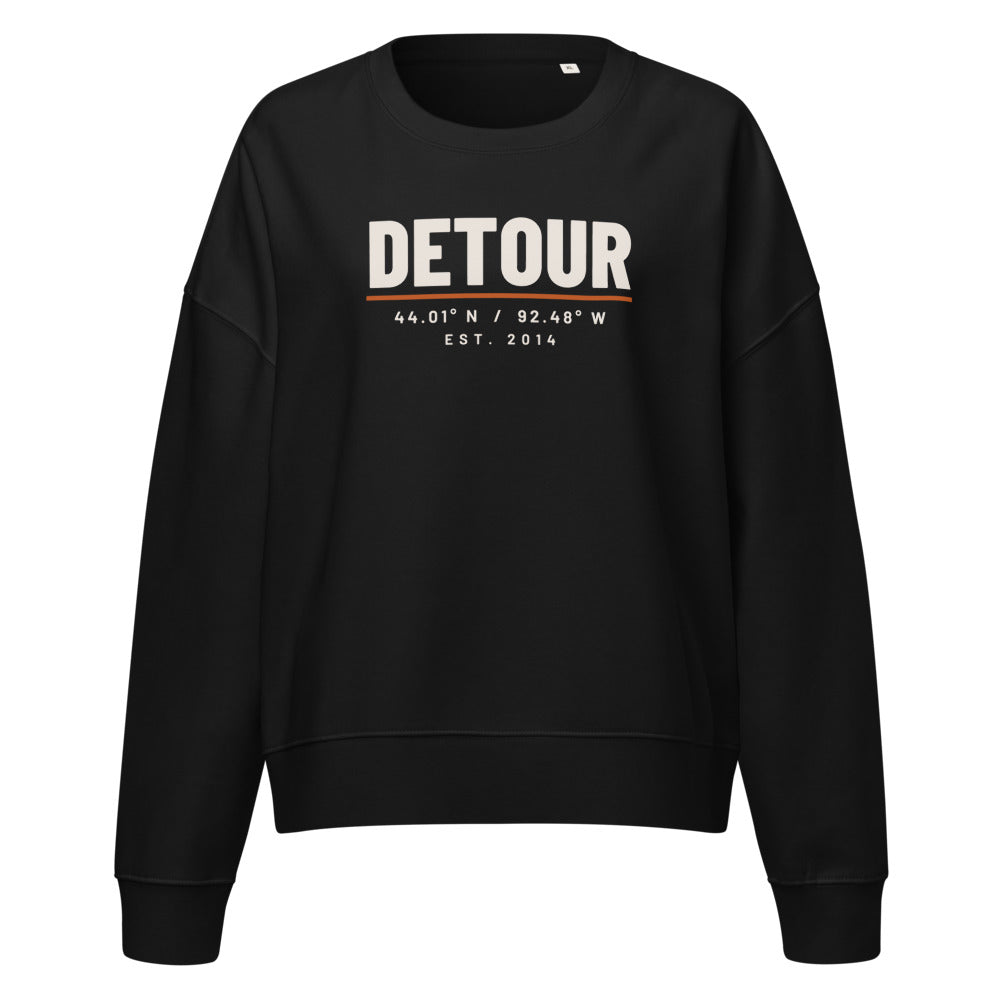 Coordinates Women’s Crewneck: Black: front