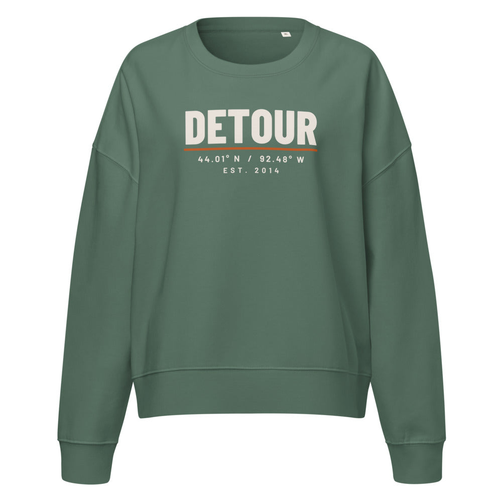 Coordinates Women’s Crewneck: Green Bay: front
