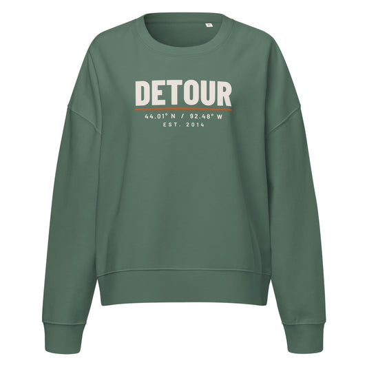 Coordinates Women’s Crewneck: Green Bay: front