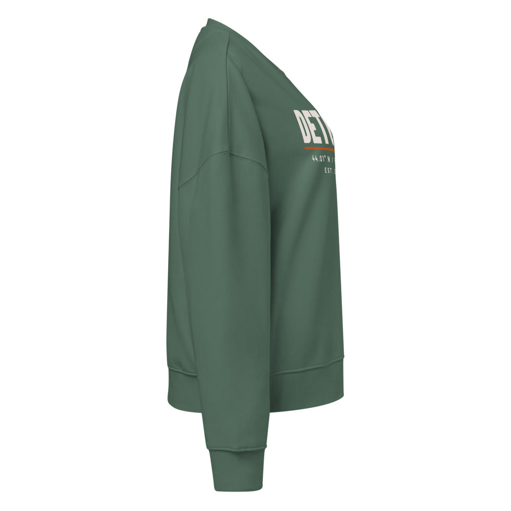 Coordinates Women’s Crewneck: Green Bay: right side