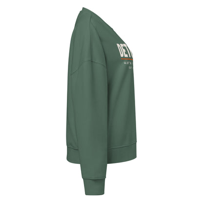 Coordinates Women’s Crewneck: Green Bay: right side
